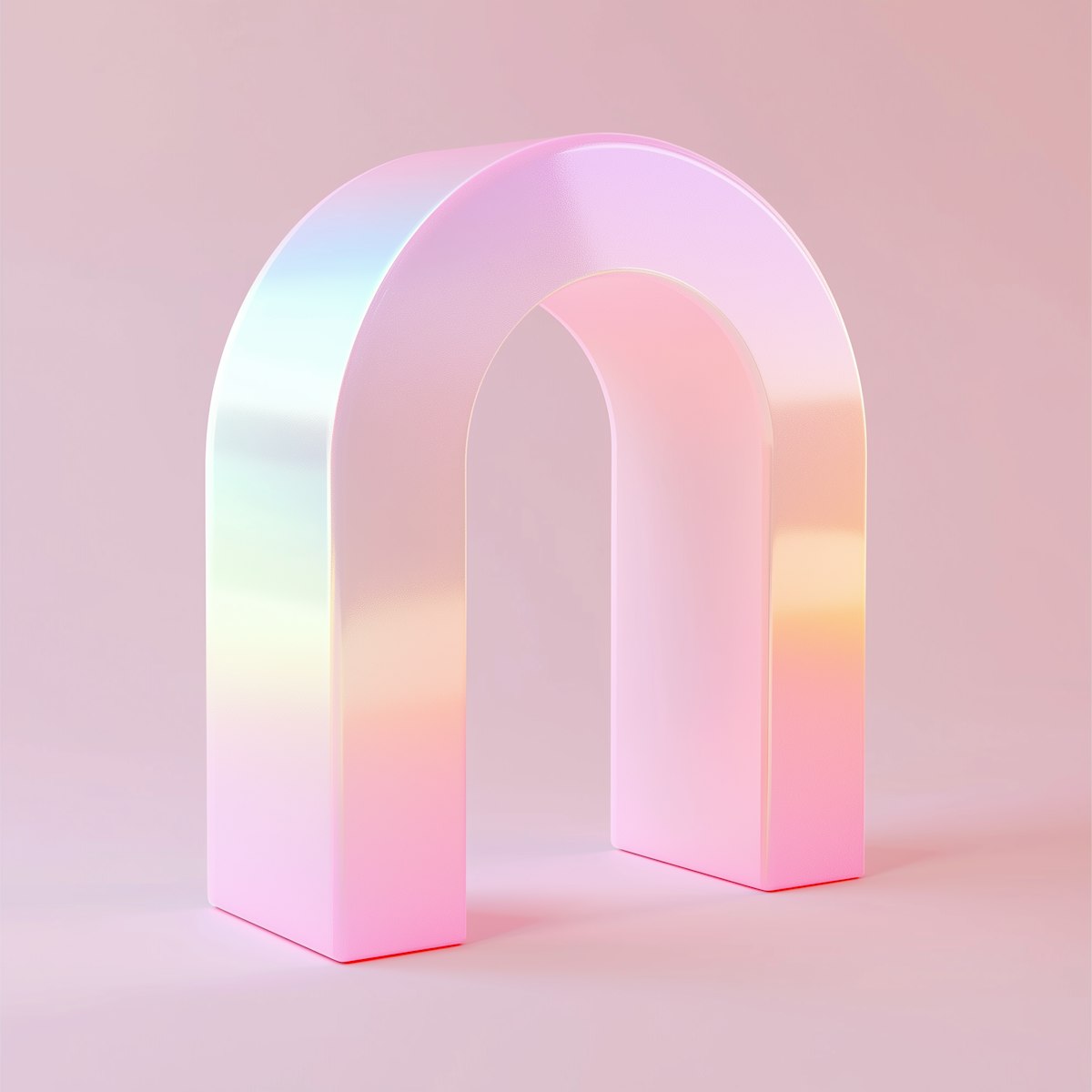 Pastel Gradient Arch